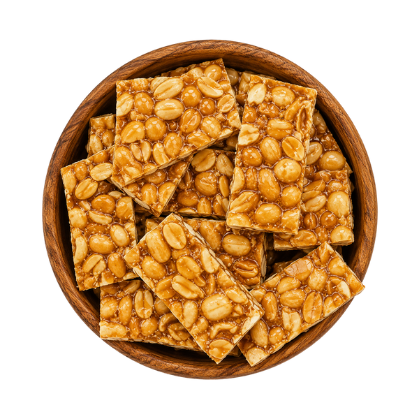 Golden Peanut Chikki