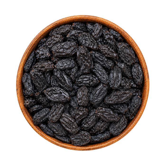 Rich Black Seedless Raisins