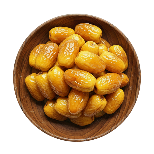 YELLOW DRY DATES  EX BOLD